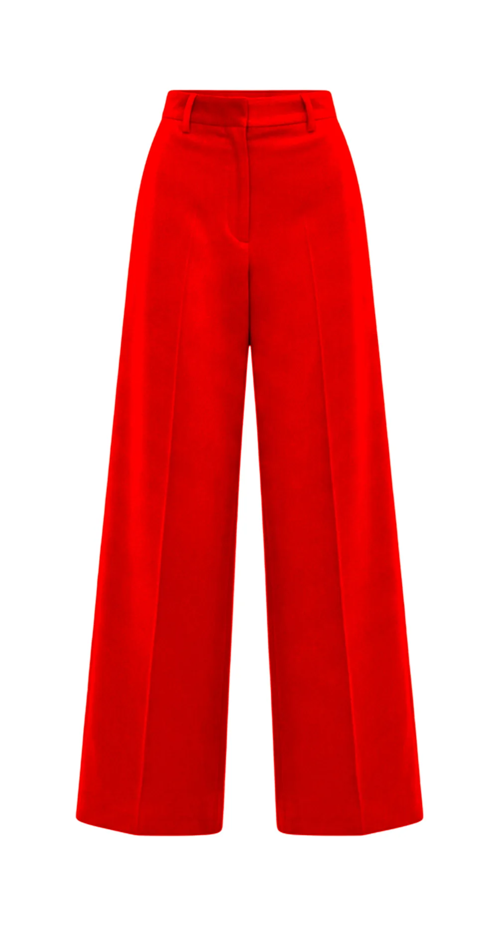 Red palazzo